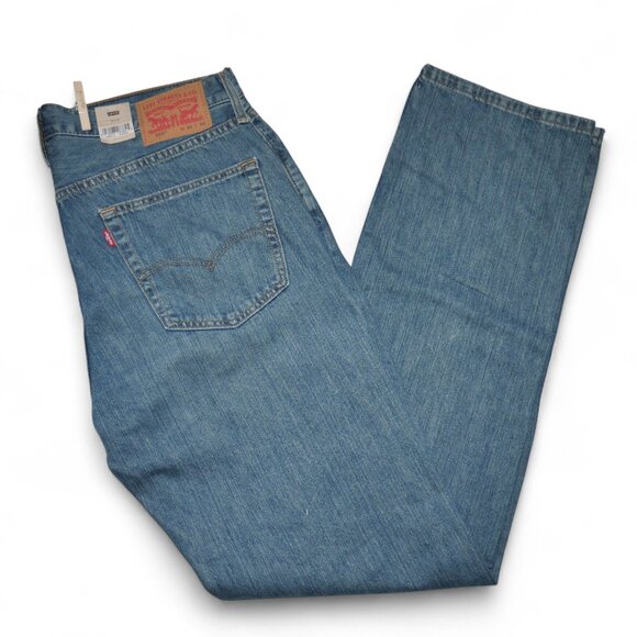 Levis 559 Men's Size 36x36 Jeans Relaxed Fit Straight Leg Medium Wash Denim NWT - Picture 10 of 13